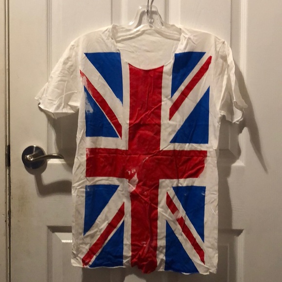 British Flag Fitted T-Shirt - Picture 1 of 1